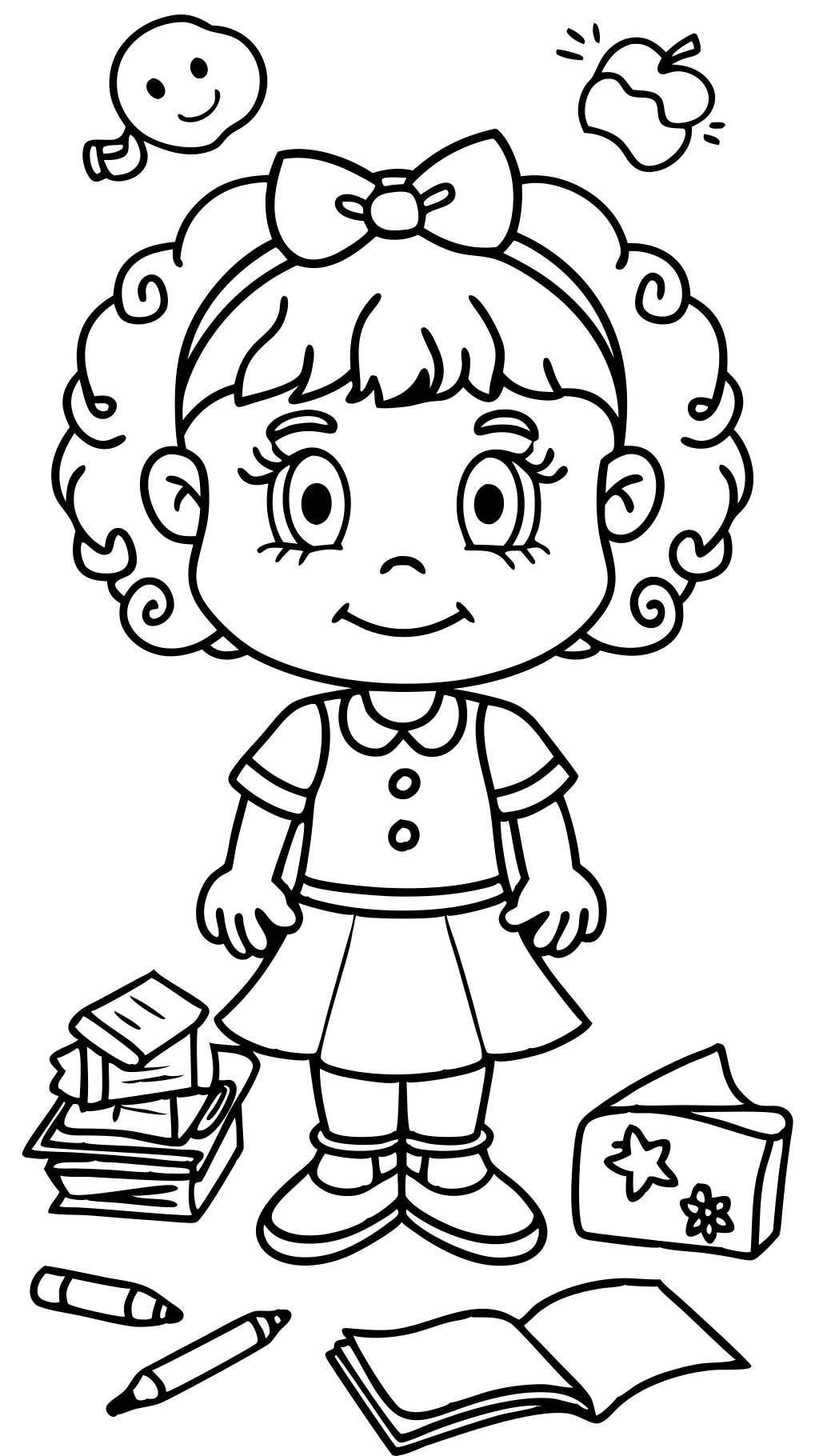 Páginas para colorear de Junie B Jones